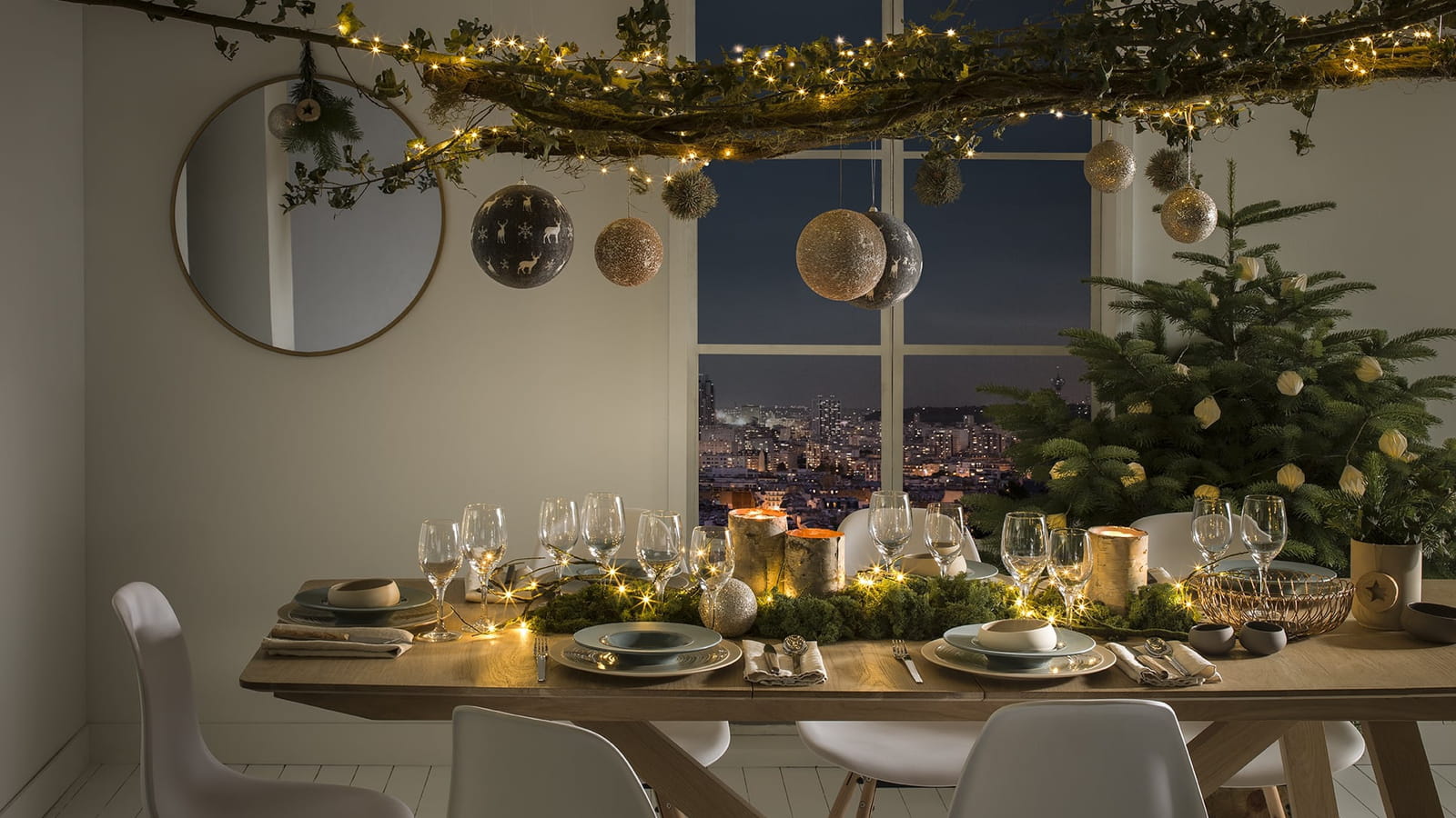 Centre de table en mousse