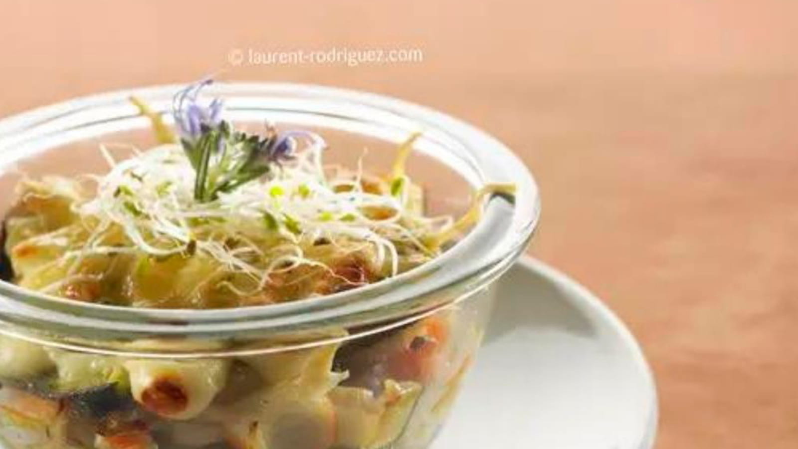 Lasagnes de courgettes au surimi