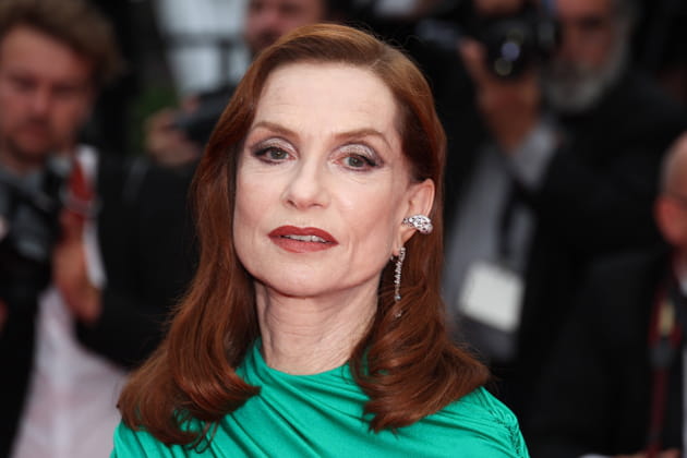 Isabelle Huppert, &agrave; la projection des "Amandiers" le 22&nbsp;mai