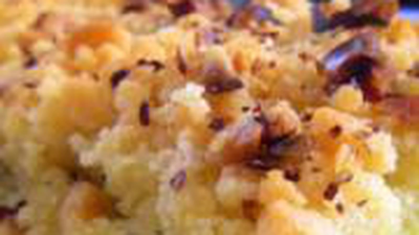 Crumble cabillaud courgettes