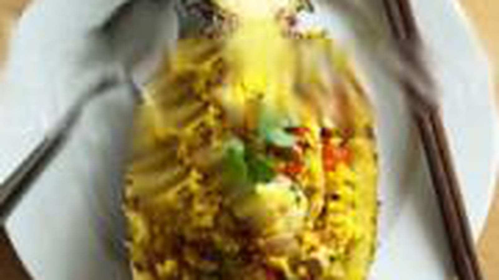 Riz à l'ananas et au poulet