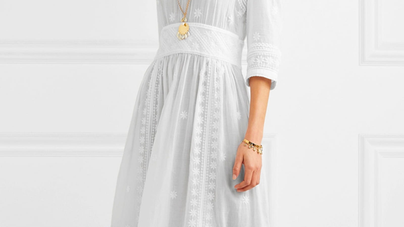 Robe blanche Isabel Marant 