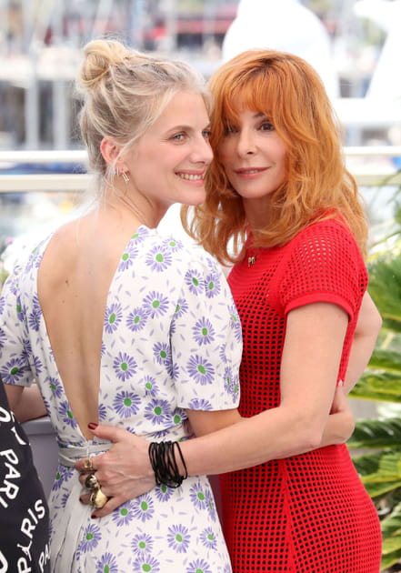 Avec M&eacute;lanie Laurent, complices au Festival de Cannes 2021