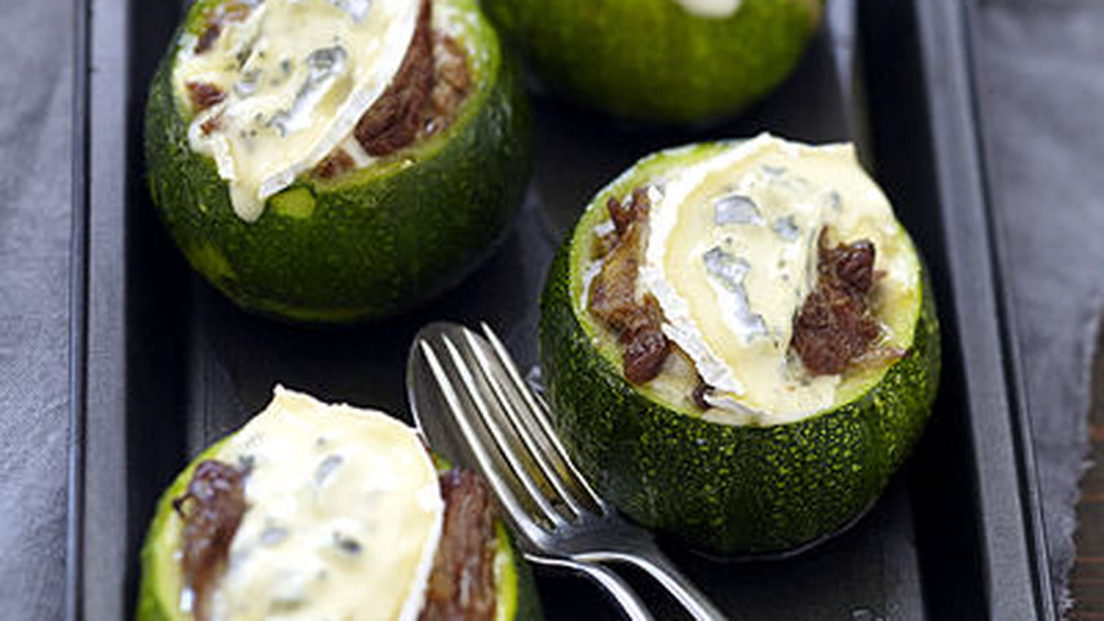 Courgette farcie 
