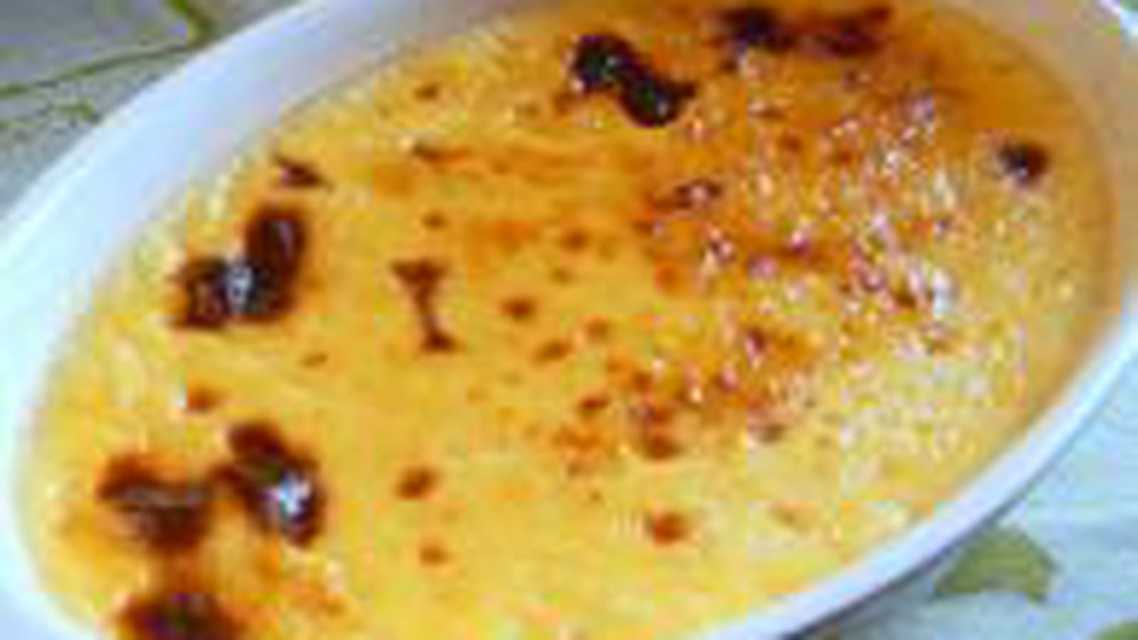 Crème aux oeufs d'oie
