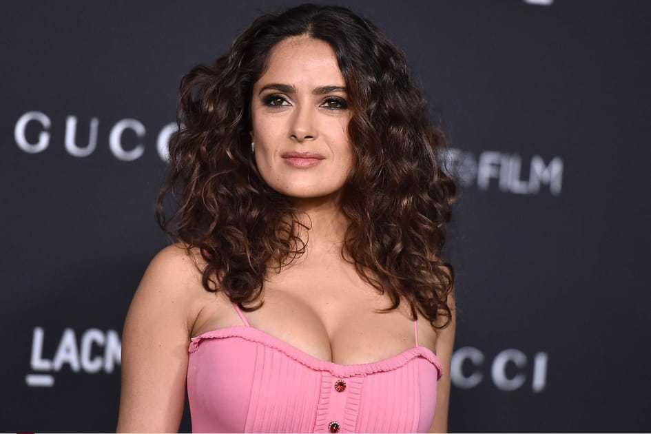 Les boucles volumineuses de Salma Hayek