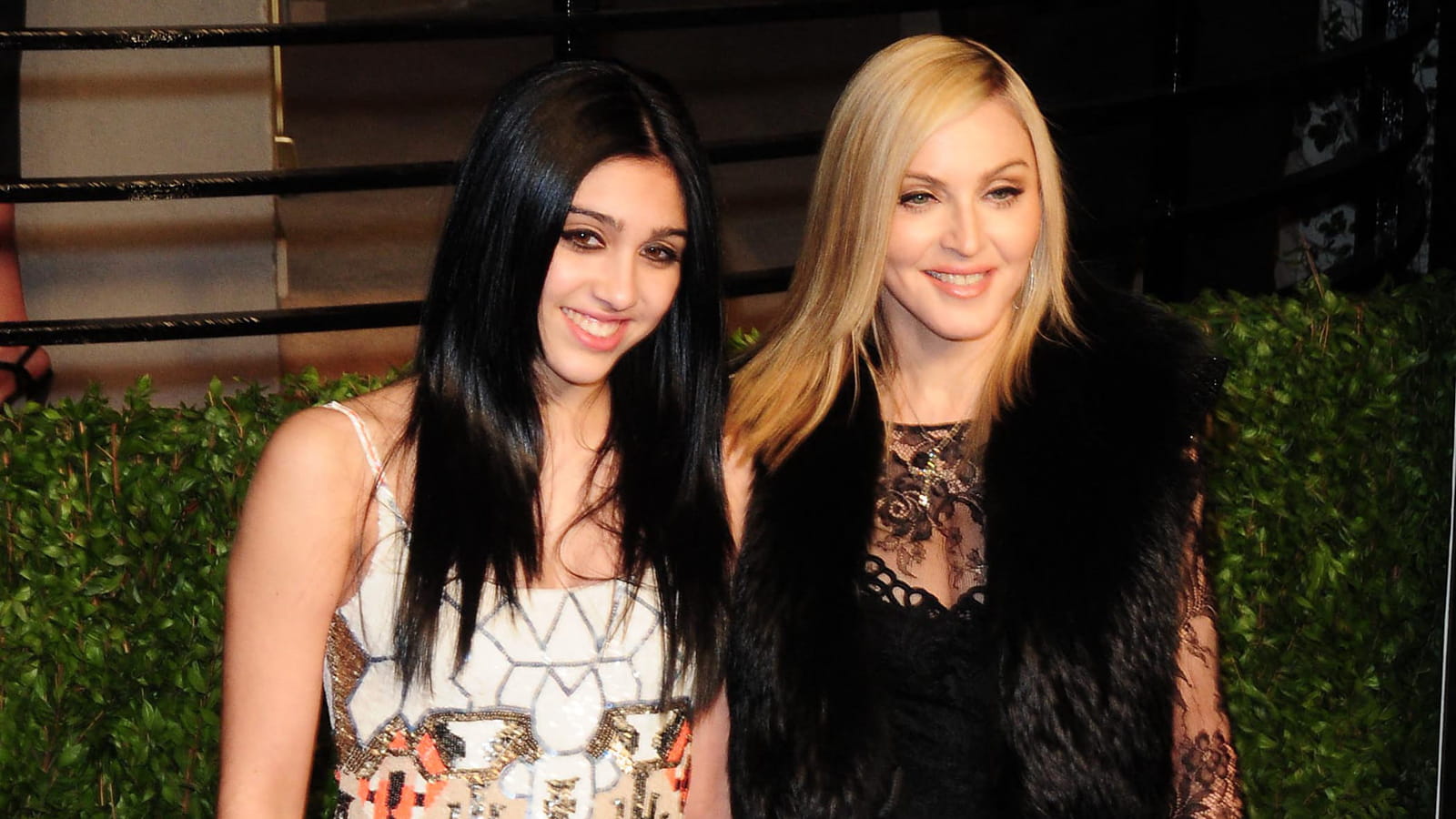 Madonna et Lourdes Leon le 27 février 2011