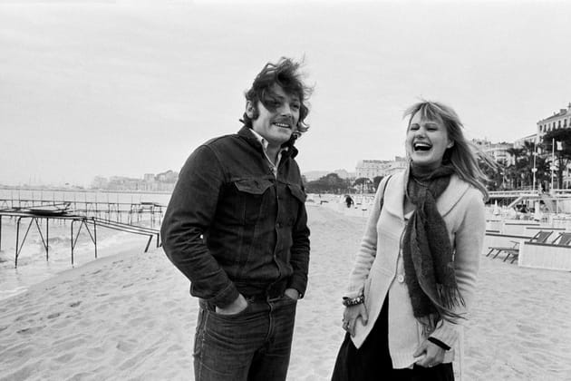 Avec Miou-Miou au Festival de Cannes, mai 1974