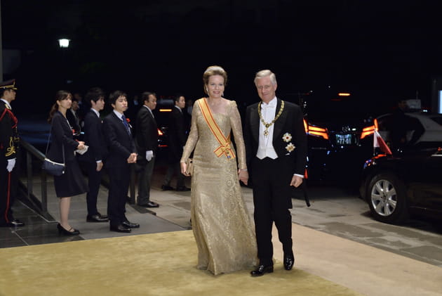 La reine Mathilde et le roi Philippe de Belgique &agrave; Tokyo