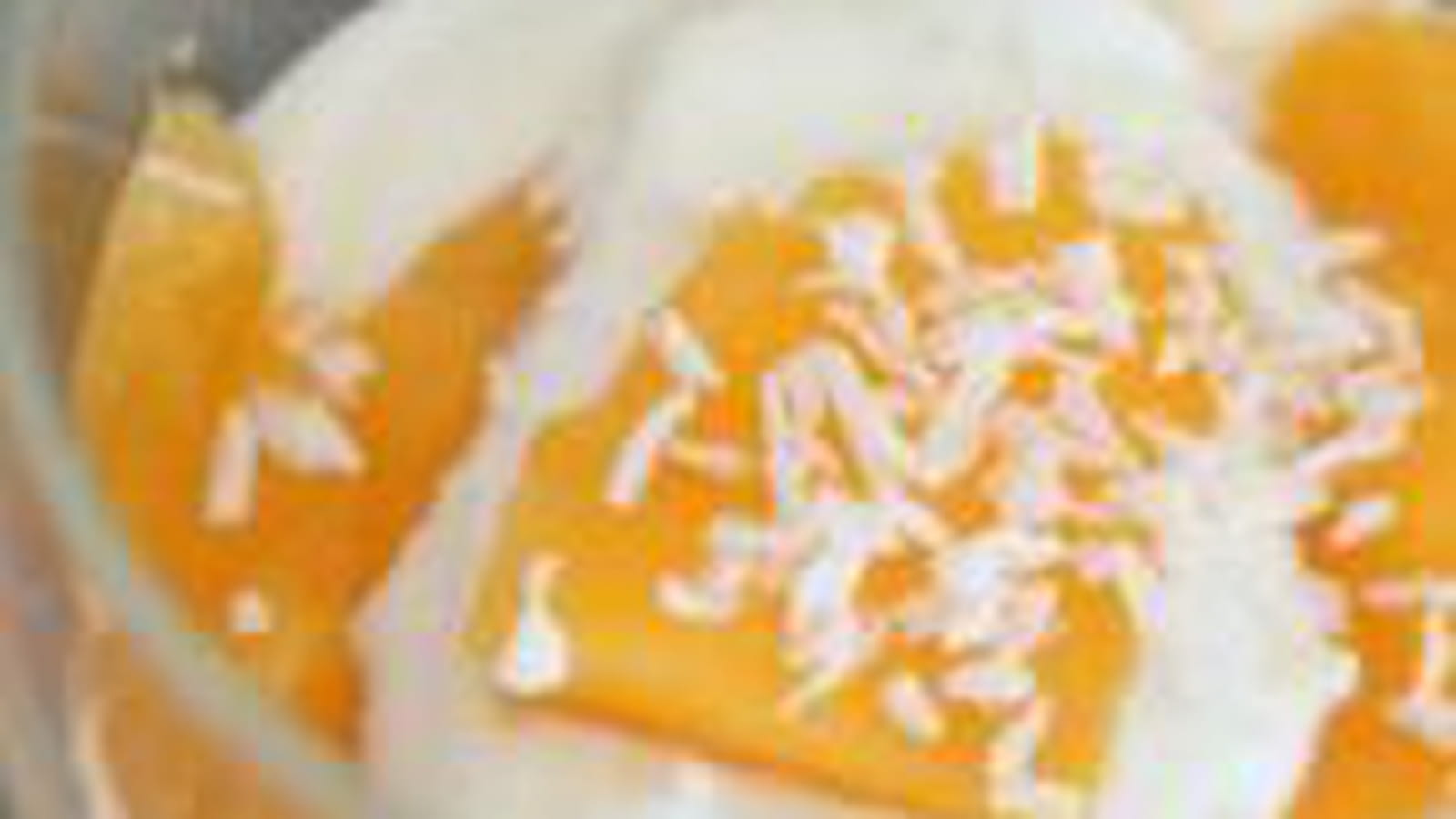 Verrines douceur coco et mangue
