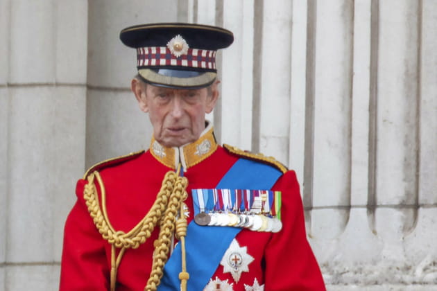 Le duc de Kent assiste à Trooping the Colour