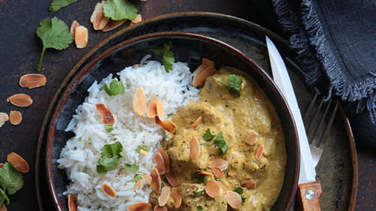 Agneau Korma aux amandes