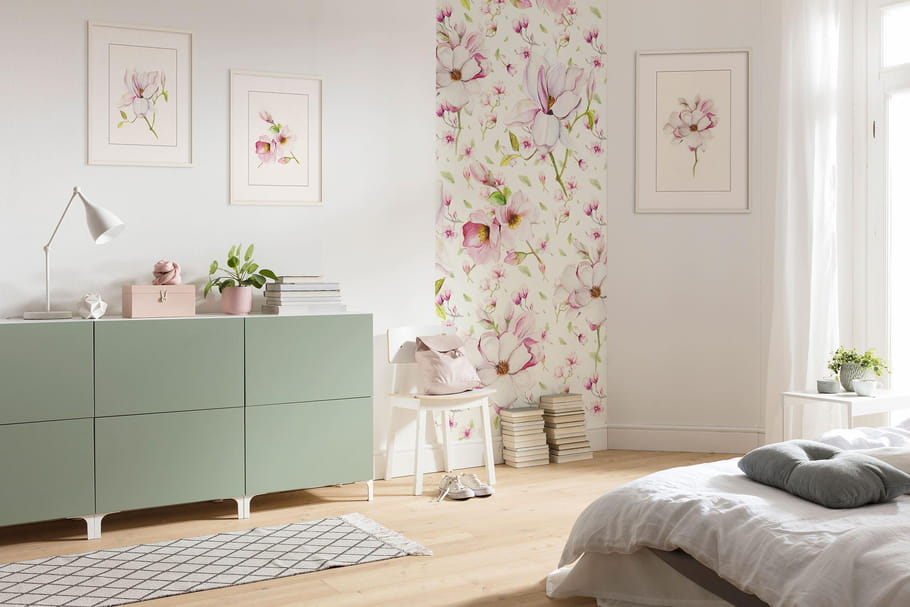 Décorer avec un lé de papier peint, oui mais comment faire ?