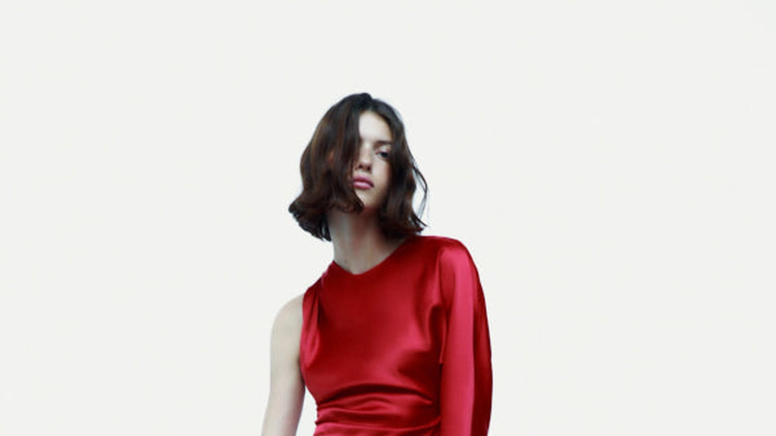 Robe asymétrique Zara 