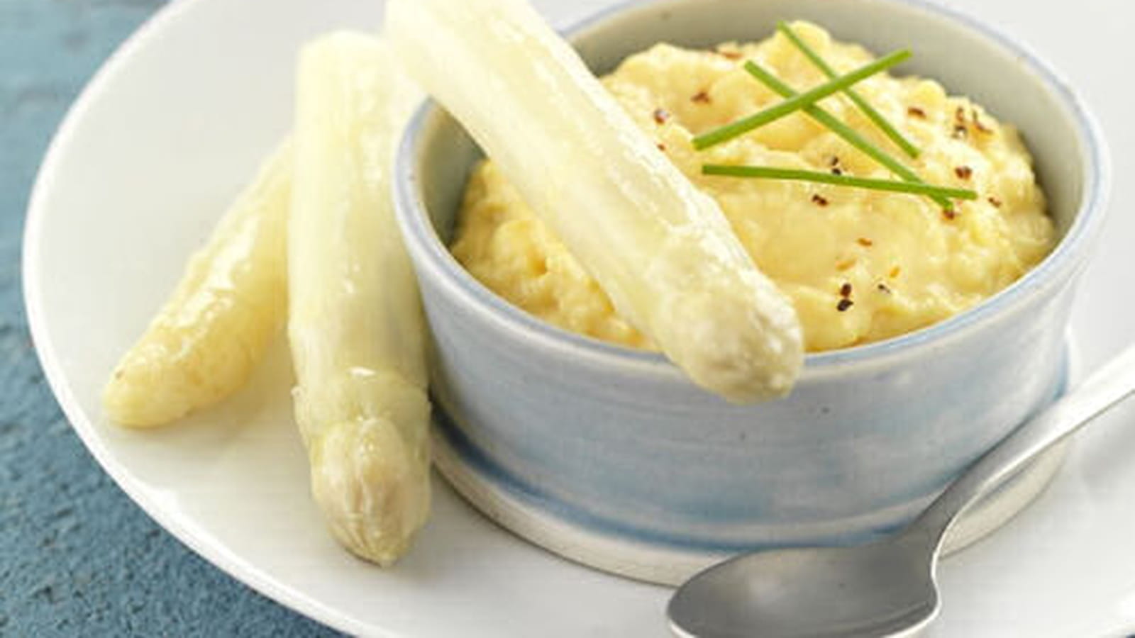 Oeufs brouillés aux asperges