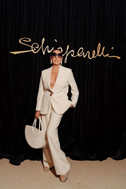 Rossy de Palma au d&eacute;fil&eacute; Schiaparelli