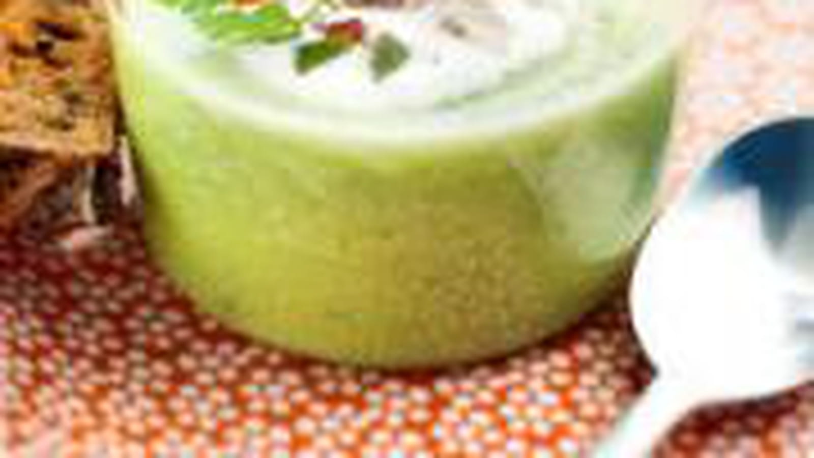 Gaspacho concombre poivron