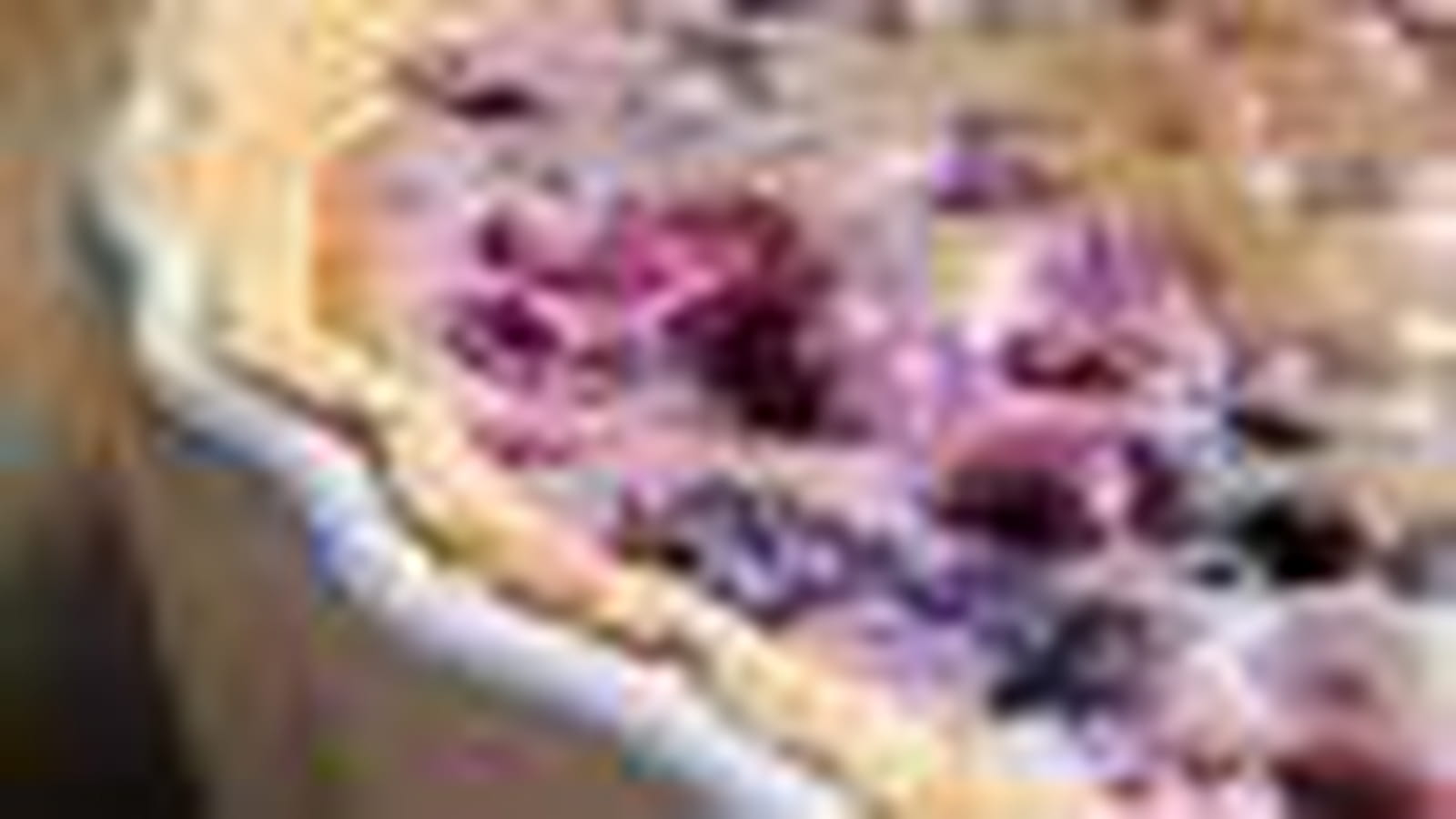 Tarte ricotta fruits rouges