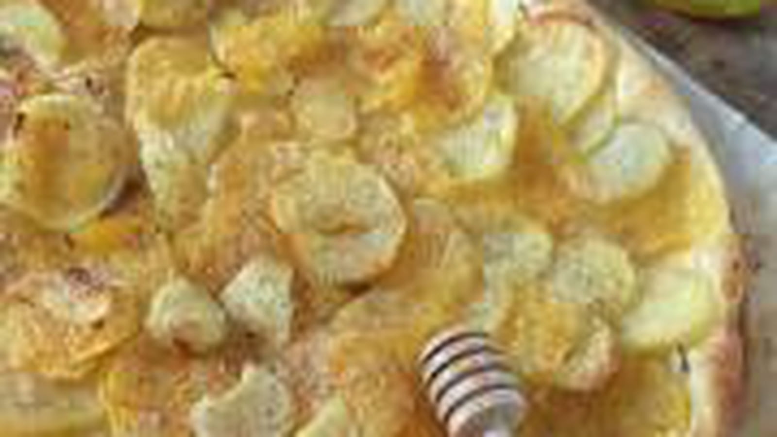 Tarte fine potiron et parmesan