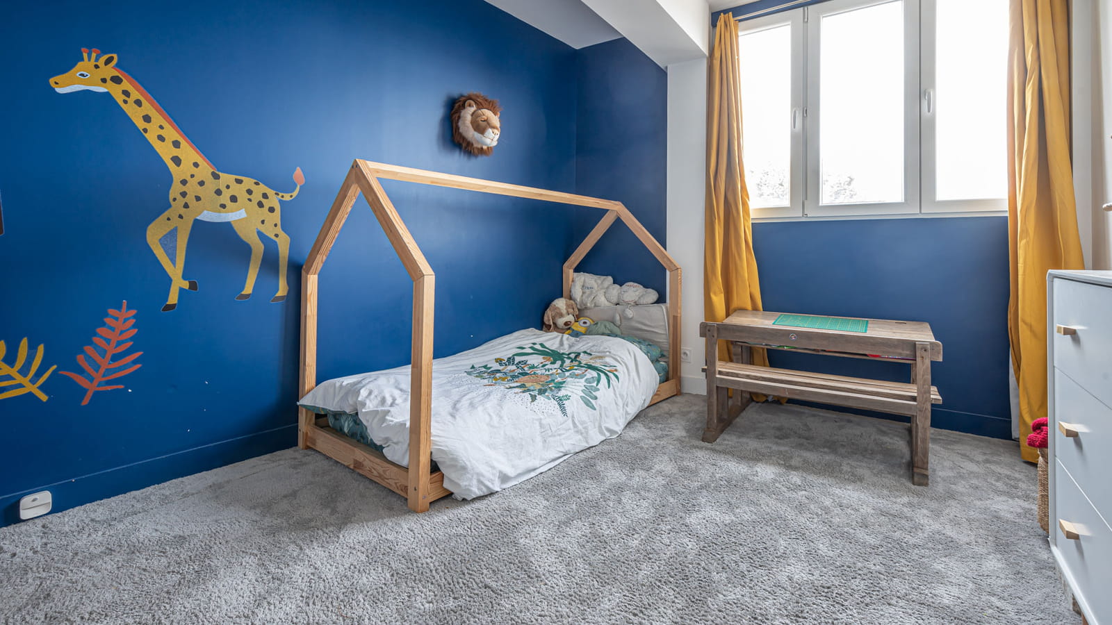 Chambre bleue 