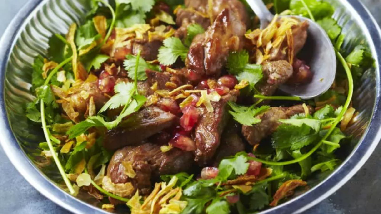 Emincés d'agneau à la thaï