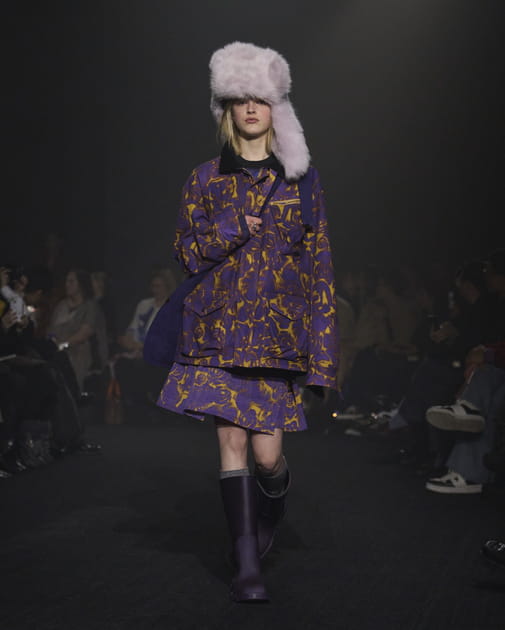 Look 51&nbsp;du d&eacute;fil&eacute; Burberry