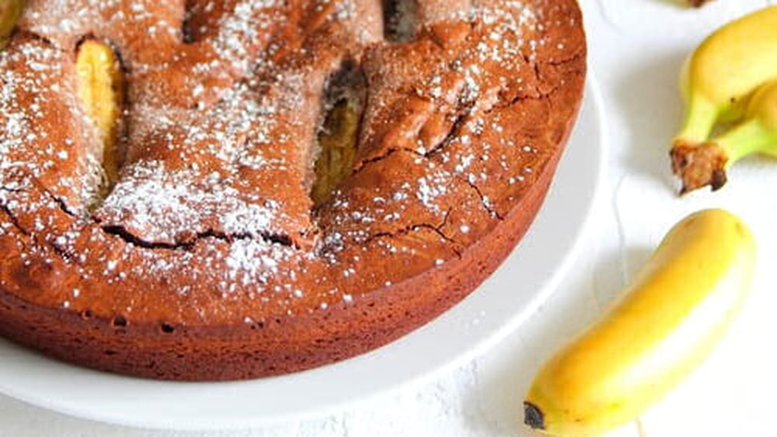Gâteau au chocolat et bananes Fressinettes
