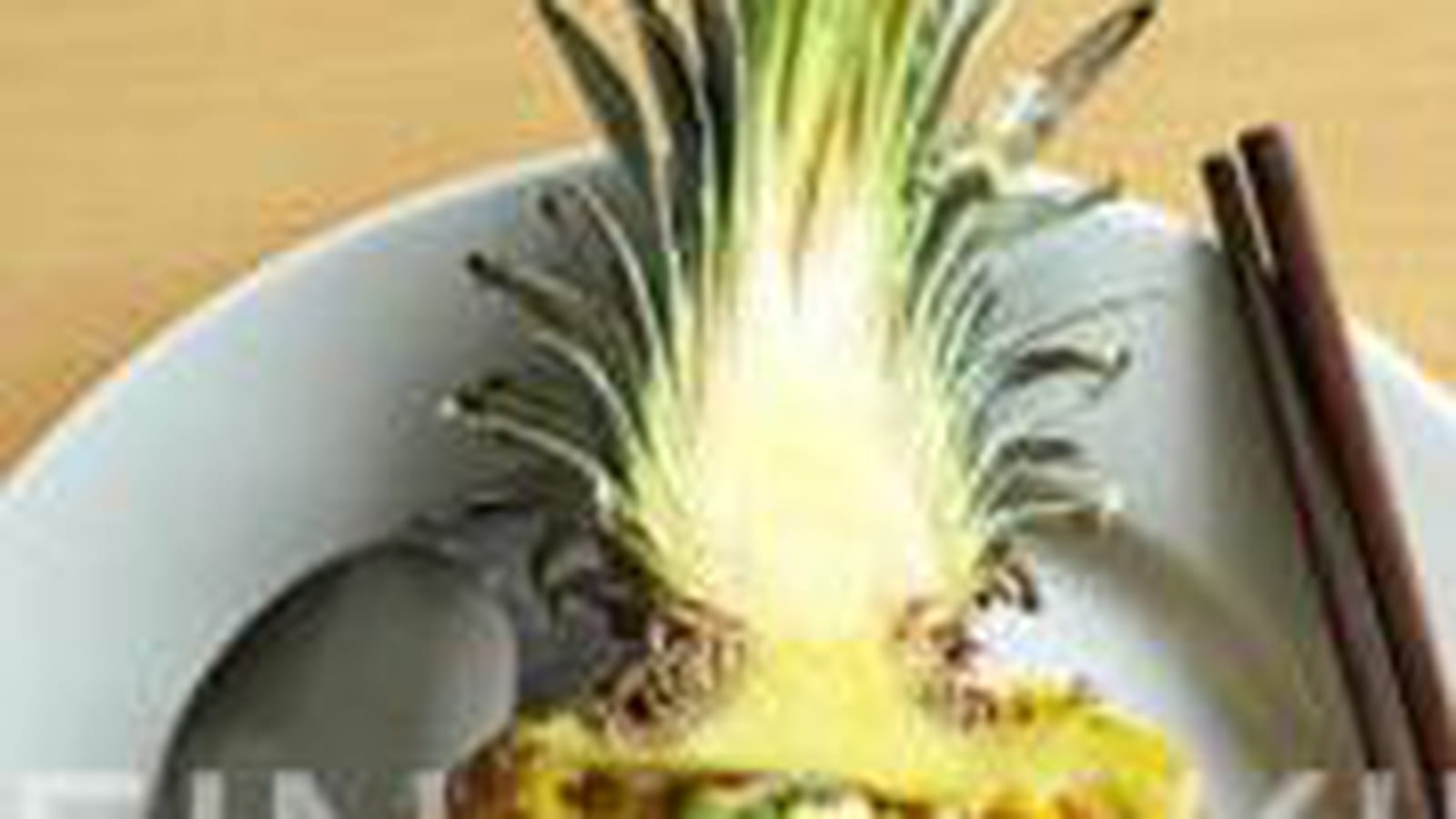 Riz à l'ananas et au poulet