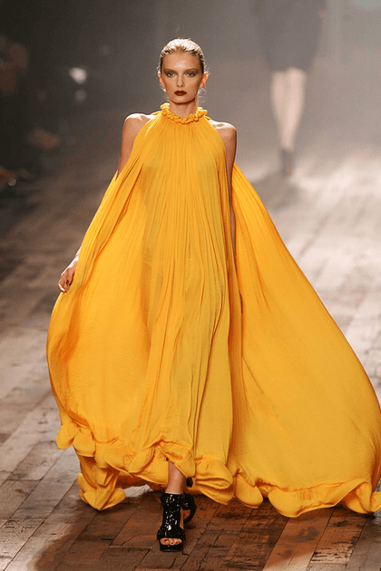 Défilé Lanvin printemps-été 2008 par Alber Elbaz