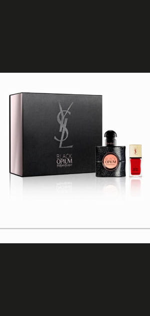 Le coffret glamour Black Opium Saint Valentin d'Yves Saint Laurent