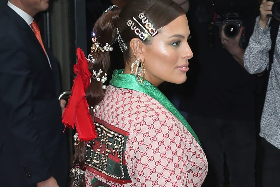 La tresse Bubble accessoiris&eacute;e d'Ashley Graham