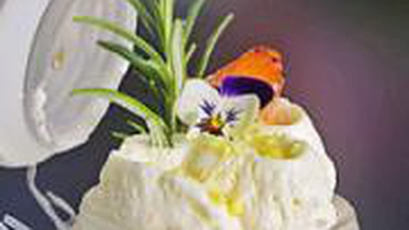 Verrine abricot romarin