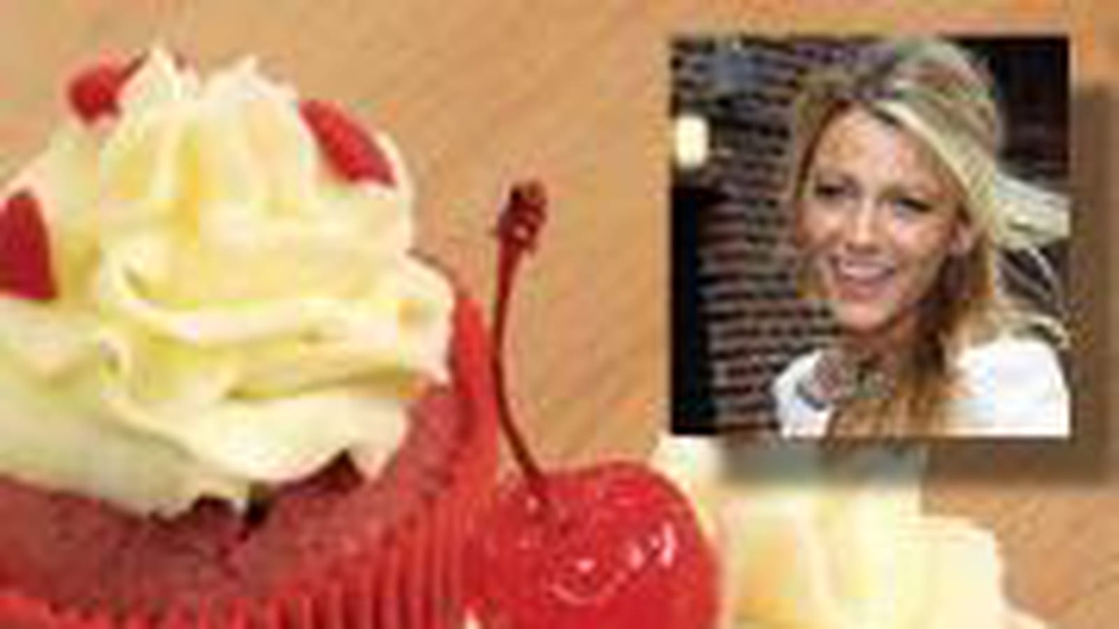 Blake Lively Red velvet cupcake
