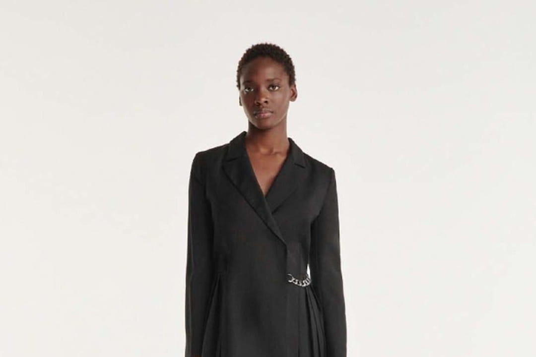 Robe noire crois?�e de The Kooples