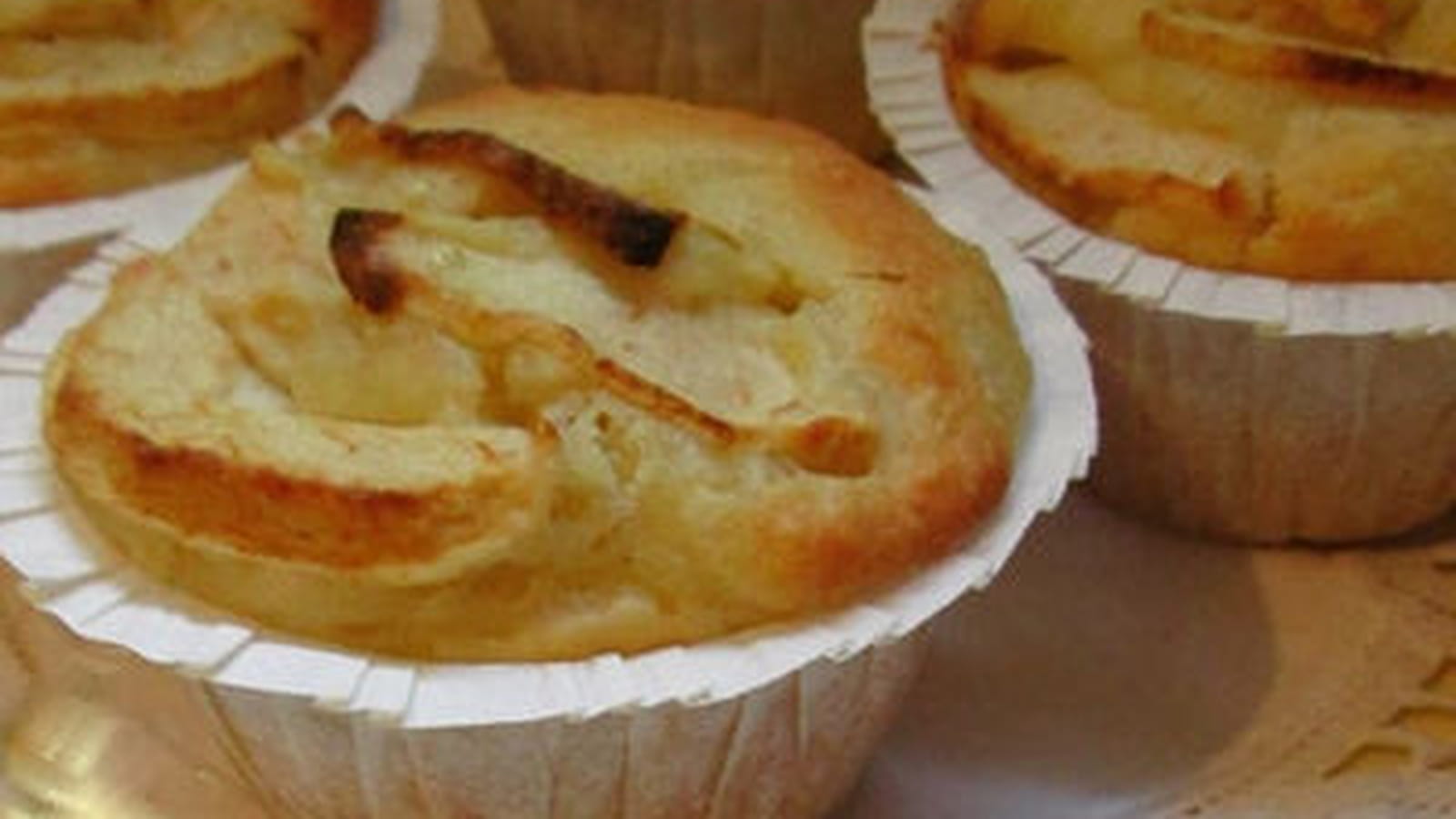 Muffins façon Tarte aux pommes