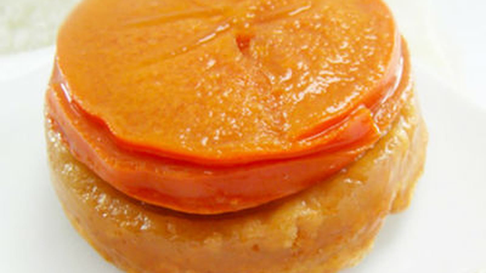 Tarte tatin au kaki et pâte maison