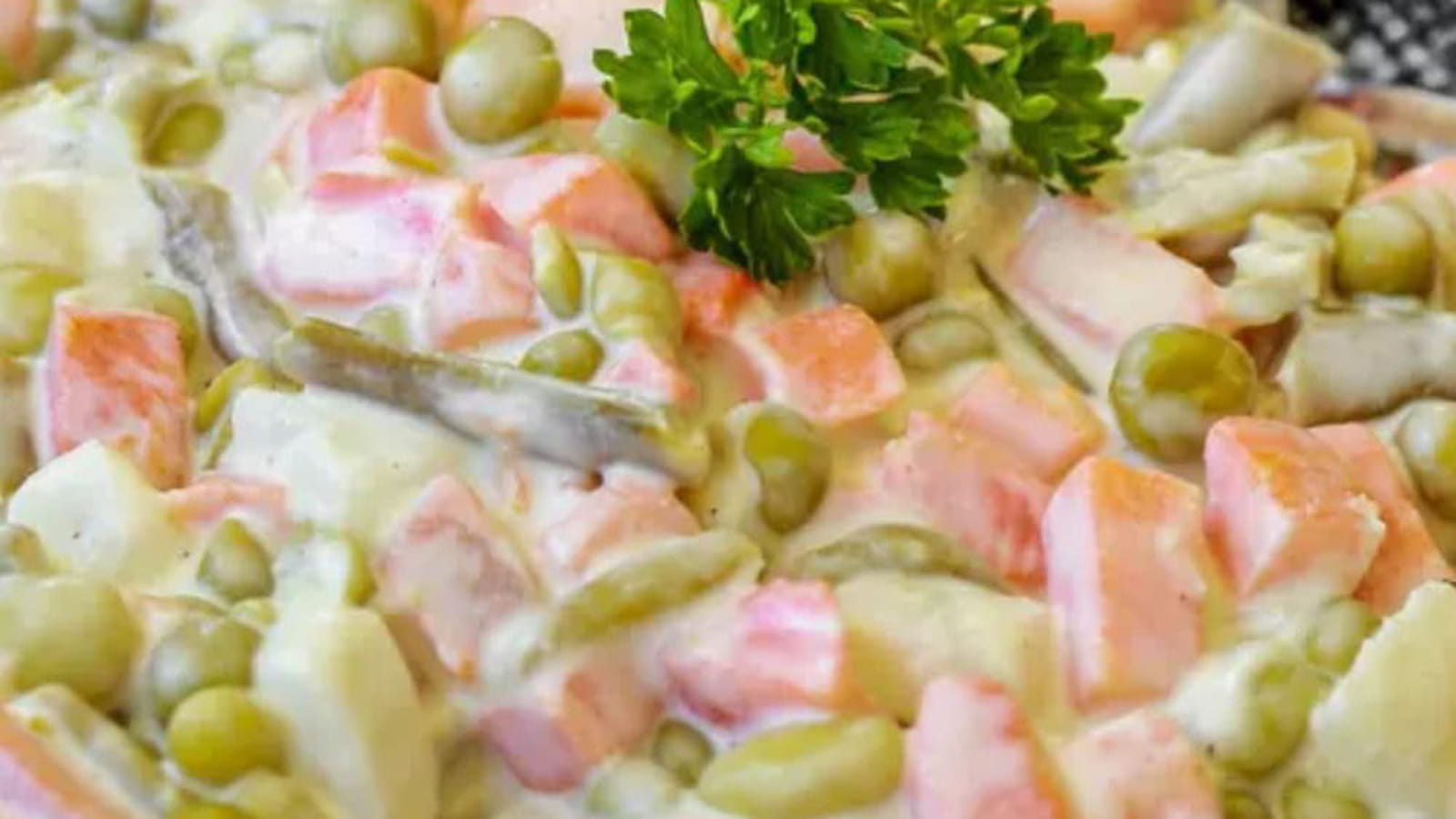 Macédoine de légumes à la mayonnaise : la meilleure recette