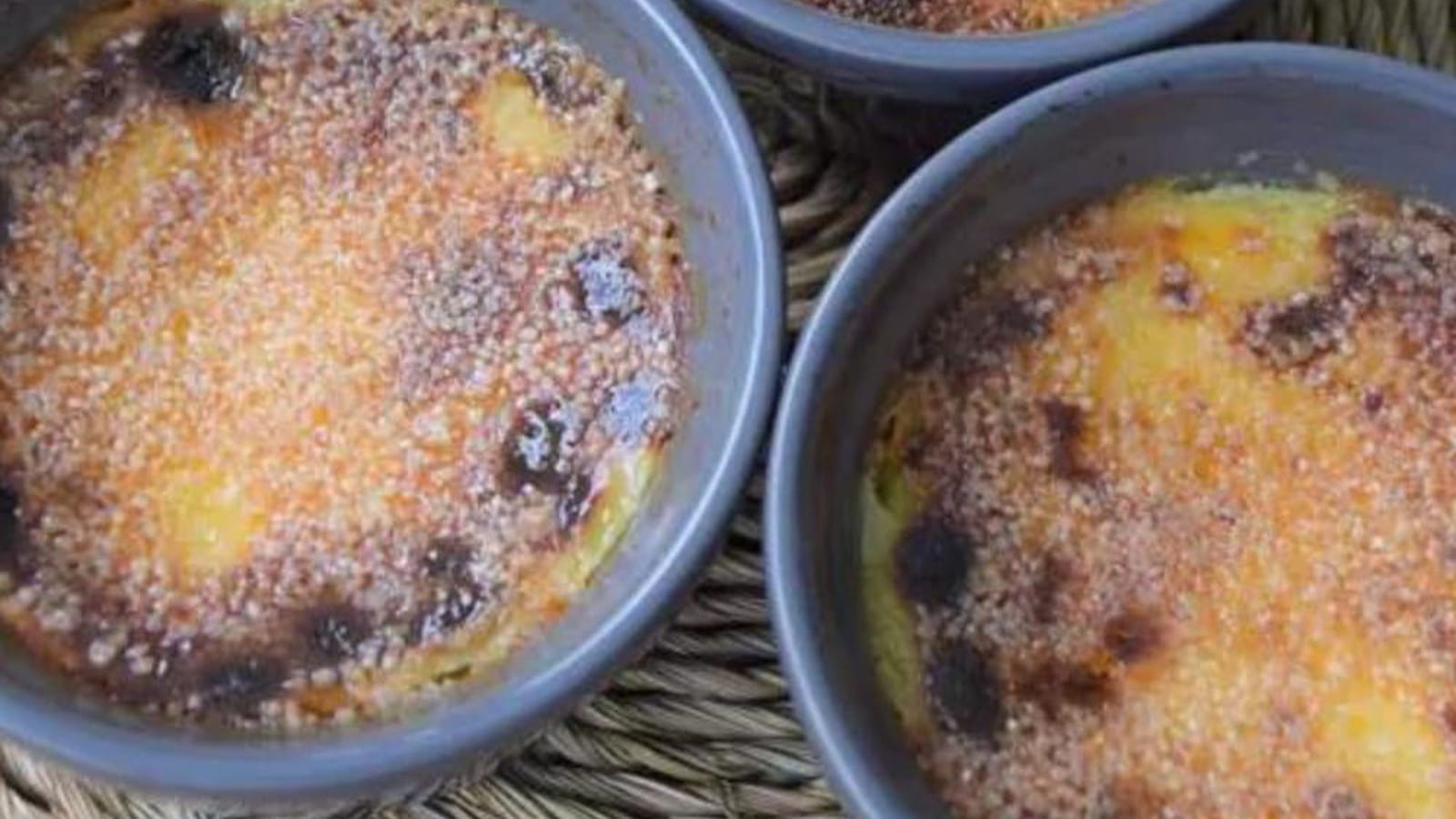 Crème brûlée façon Cyril Lignac