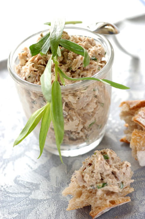Rillettes de thon à l’estragon
