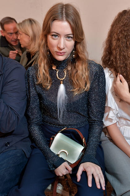 Sigrid Bouaziz au d&eacute;fil&eacute; Chlo&eacute;