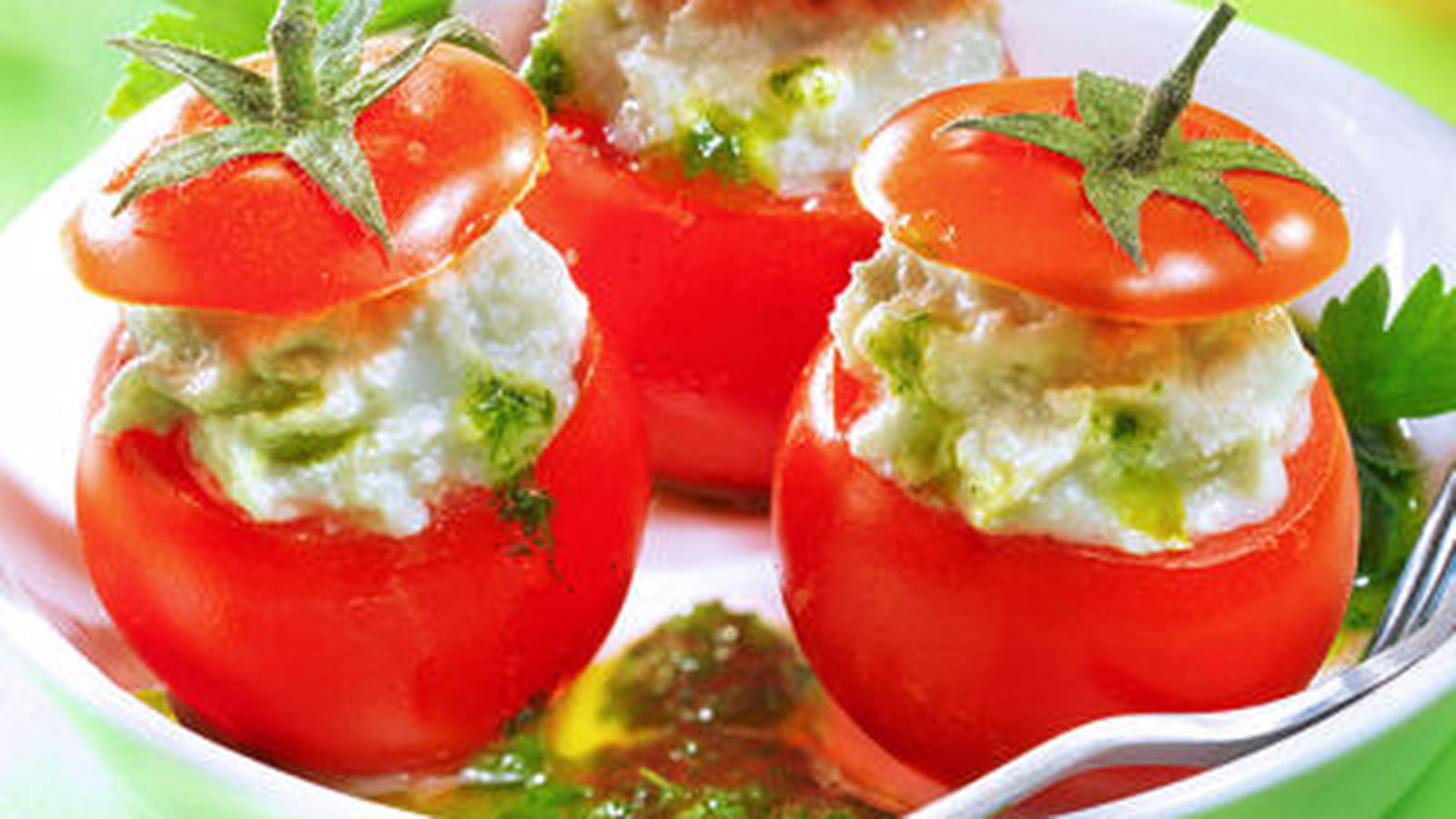 Tomates cerises farcies 