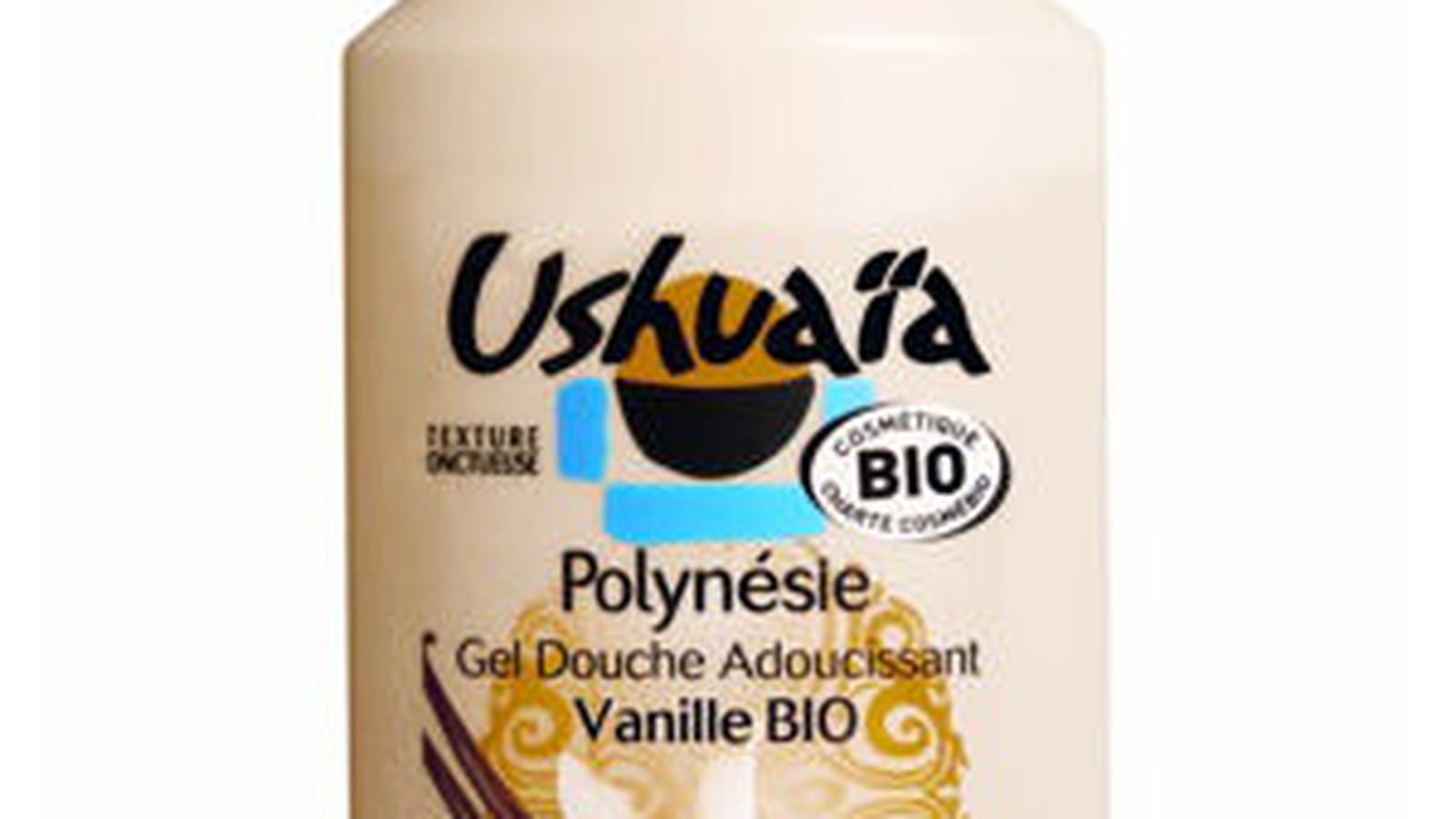 Gel douche adoucissant vanille bio d'Ushuaïa