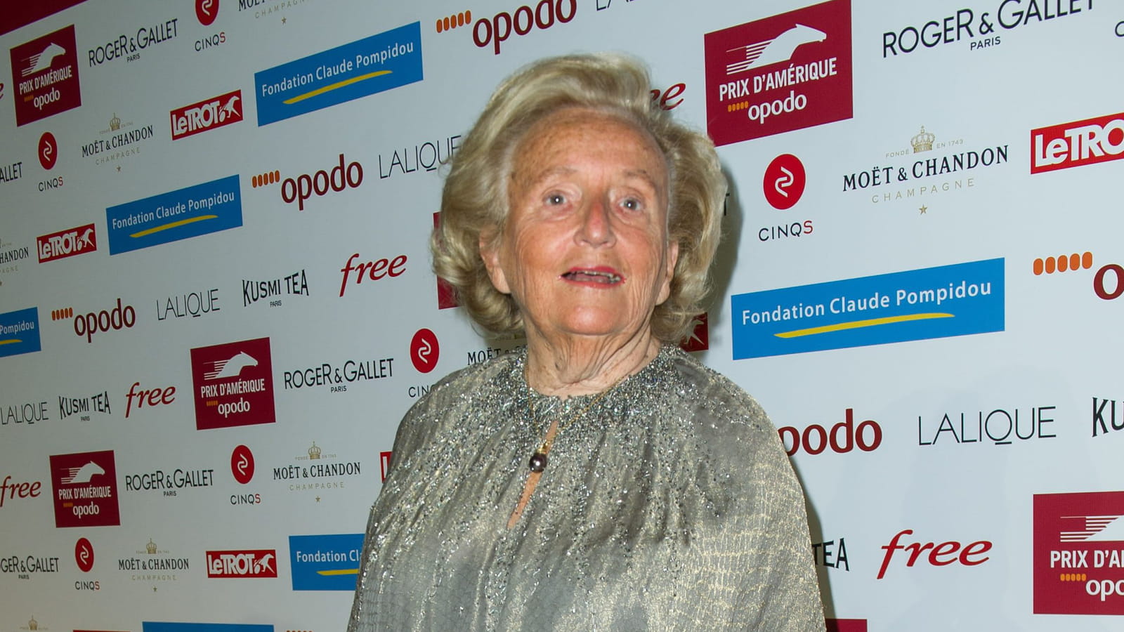 Bernadette Chirac le 24 janvier 2015