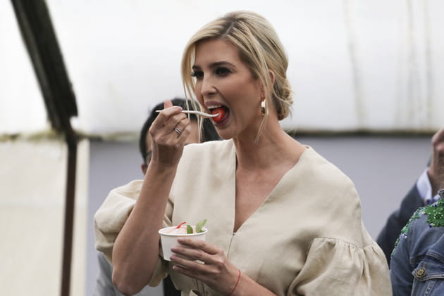 Ivanka Trump, fille et bras droit de Donald Trump, prend une pause fruit&eacute;e