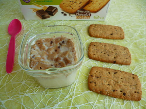 Yaourts aux biscuits au chocolat et aux céréales à seulement 95 kcal