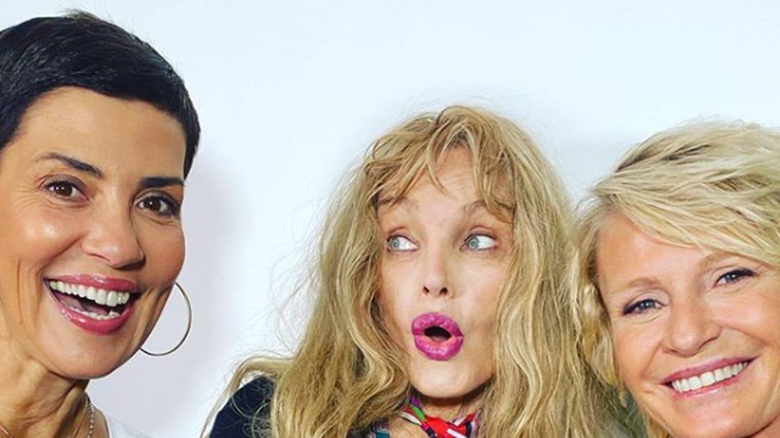 Cristina Cordula, Arielle Dombasle et Sophie Davant