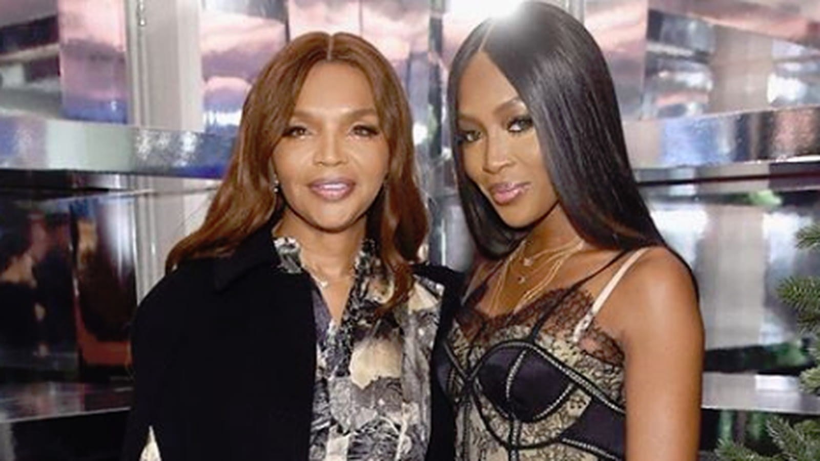 Naomi Campbell et sa mère Valerie