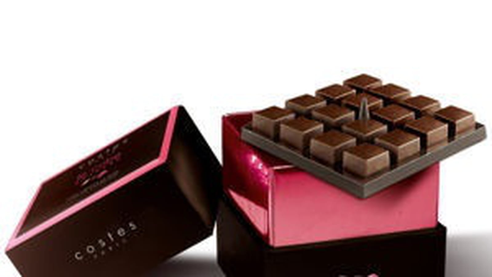 Le chocolat noir ganache framboise de Costes