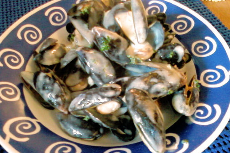 Moules sauce poulette-image