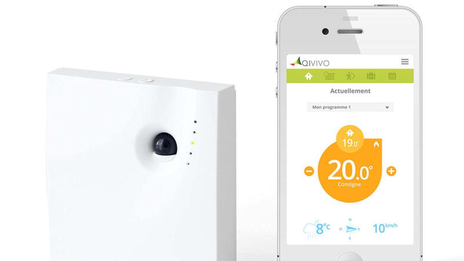 Qivivo thermostat connecté